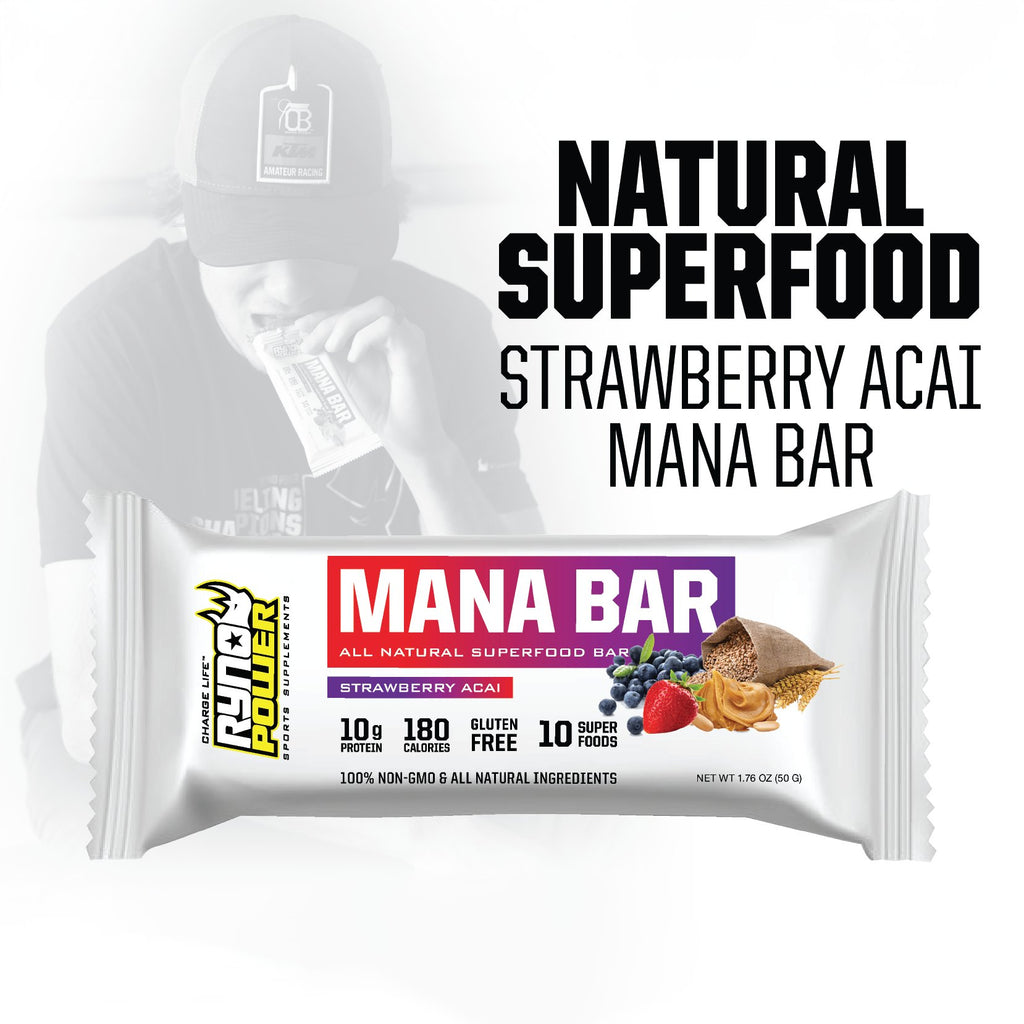 MANA BAR Proteinriegel Strawberry Acai