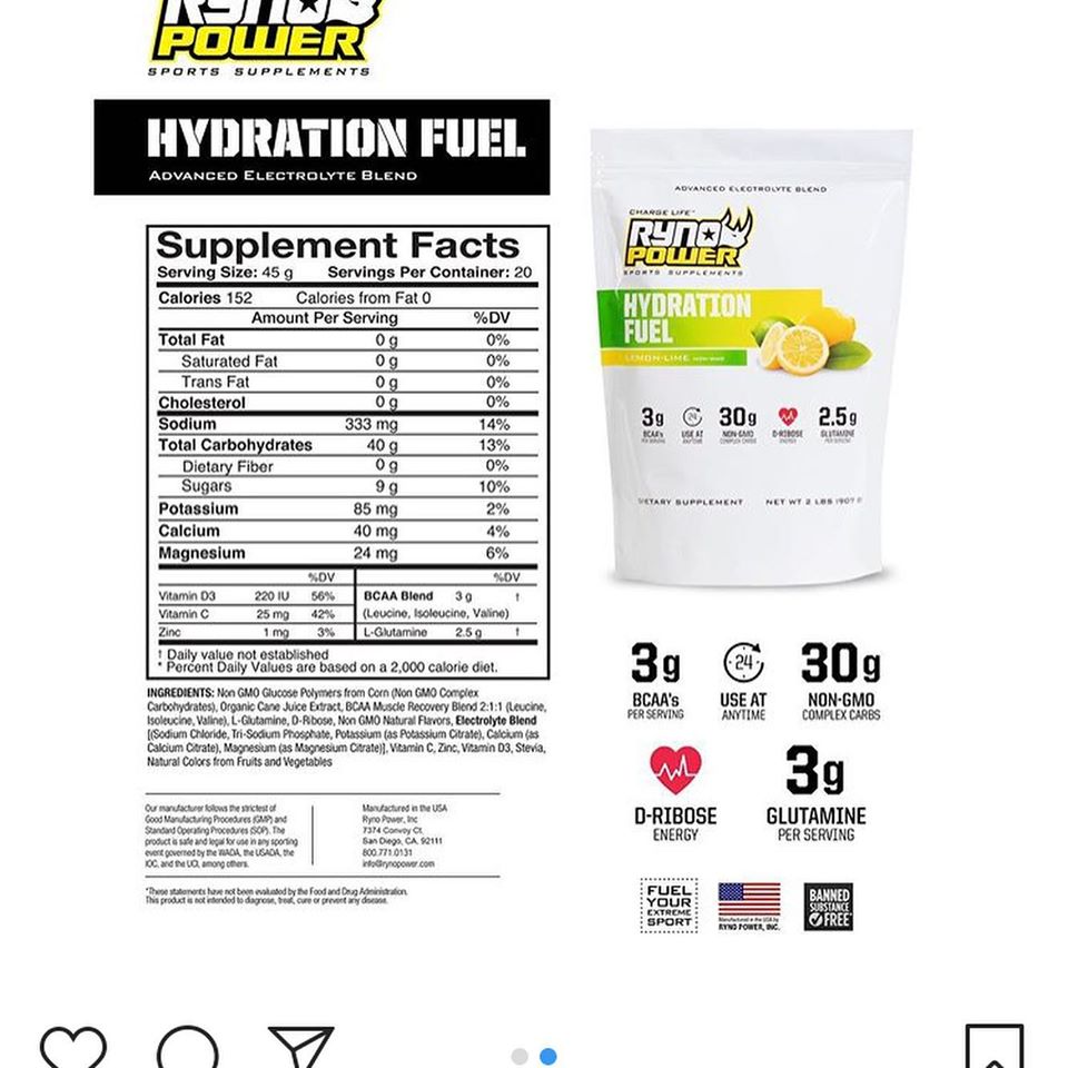 Hydration Fuel Lemon