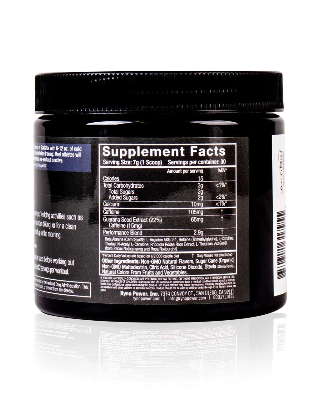 Gladiator Pre-Workout Concorde Grape