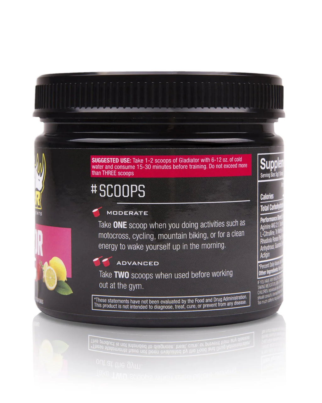 Gladiator Pre-Workout Strawbeery Lemonade