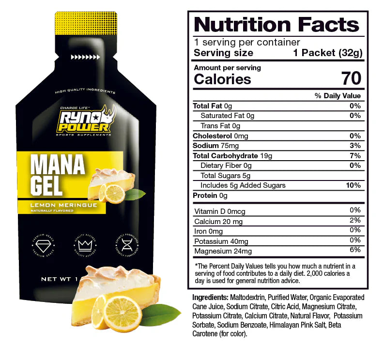 MANA Gel Performance Lemon