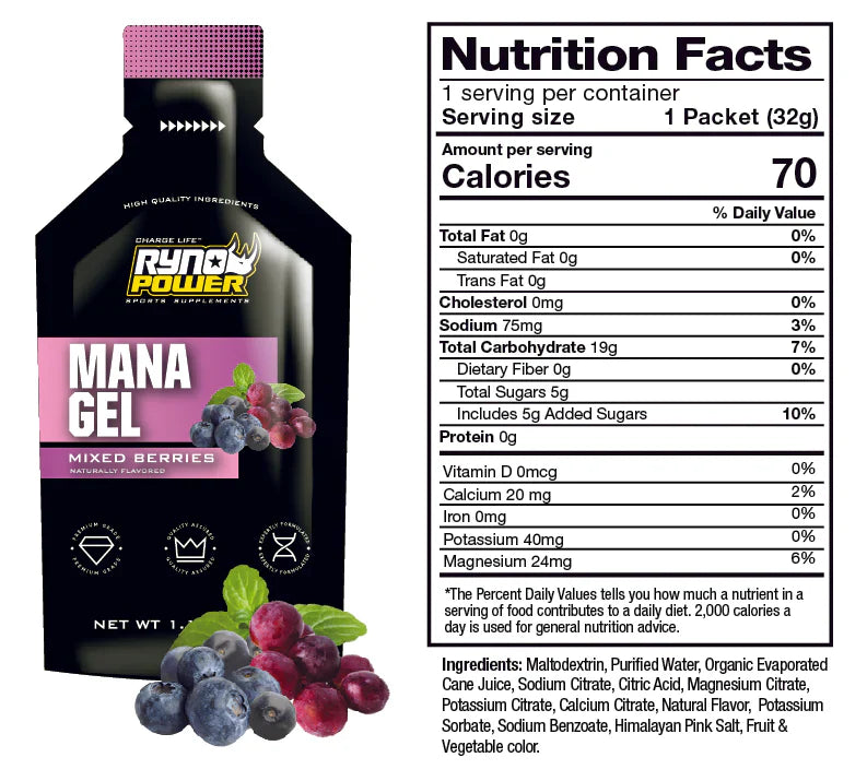 MANA Gel Performance Mixed Beeries