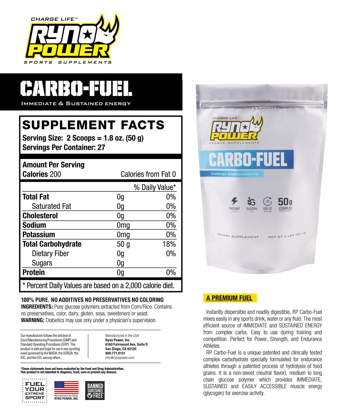 Carbo-Electrolyt MX Pack Rynopower