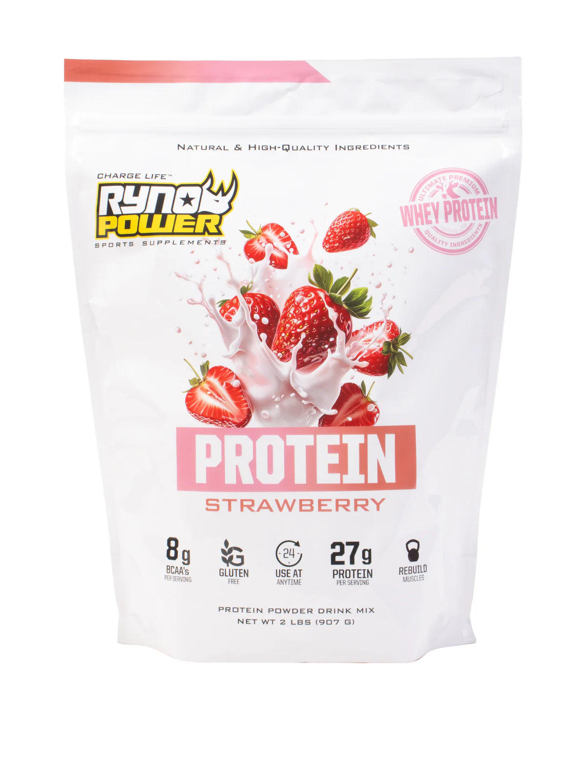 Premium Protein Rynopower Strawberry