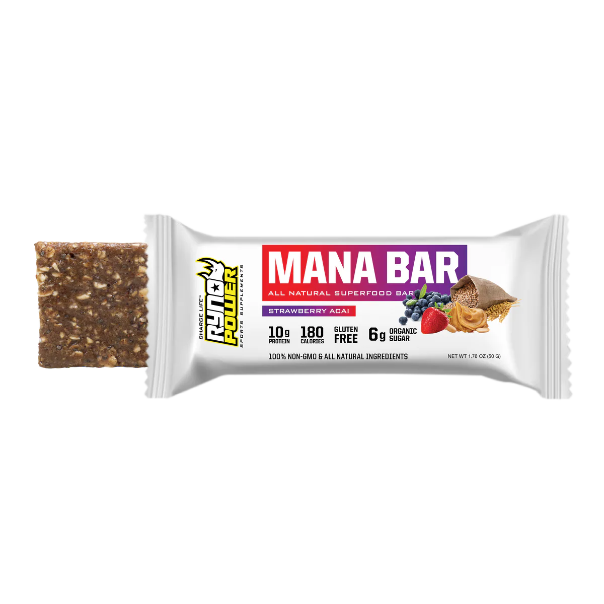 MANA BAR Proteinriegel Strawberry Acai