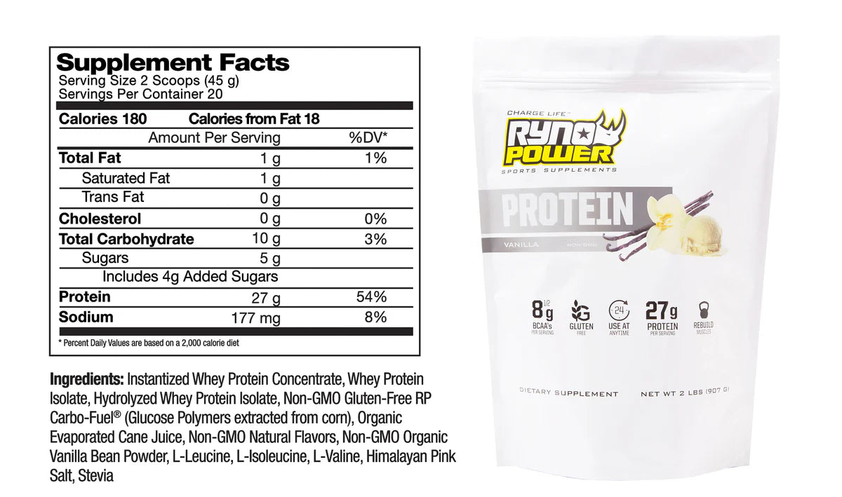 Premium Protein Rynopower Vanille