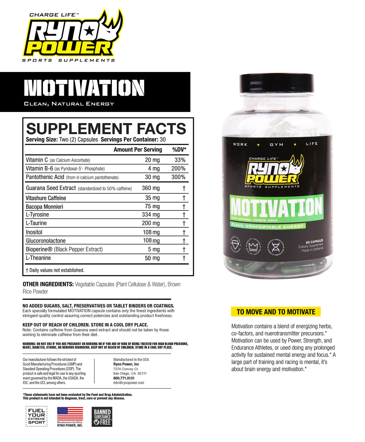 Pre Race Big Package Rynopower