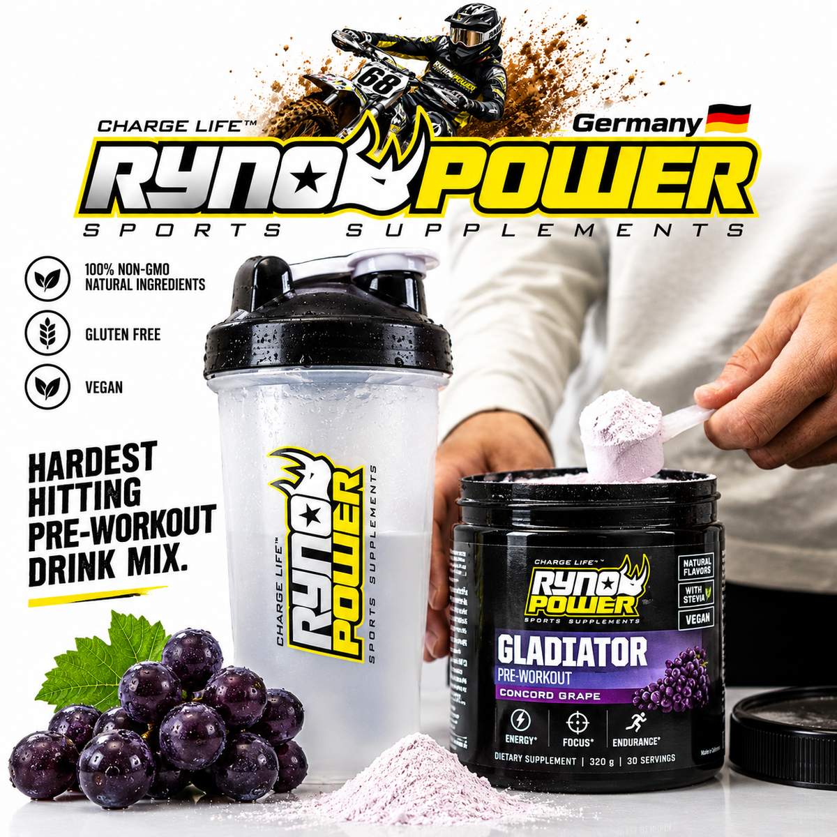 Gladiator MX Racing Pack Concord Grape